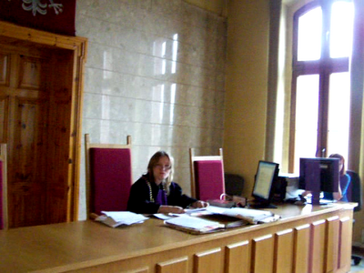 Dorota Bobek, sędzia Sądu Rejonowego w Tarnowskich Górach; 2012 r. Fot. Wolny Czyn
