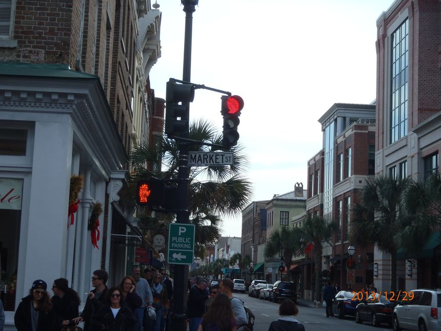 Charleston, w drodze na Rynek.