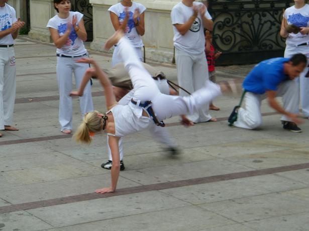 capoeira przed uniwersytetem
