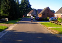 troche się biega na wsi. Zdjęć z przejażdżki rowerowej brak..dzieci chyba wykasowały...