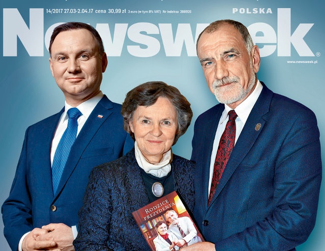 Okładka najnowszego wydania "Newsweeka"