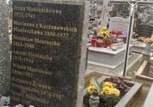 Różanystok - grób rodziny Moniuszków