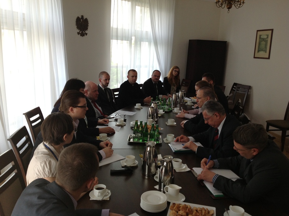 Spotkanie z z cypryjskim Ministrem Spraw Zagranicznych, panem Ioannisem Kasoulidisem, Warszawa 2 lipca 2014.
