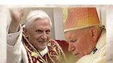 Benedykt XVI i Jan Paweł II