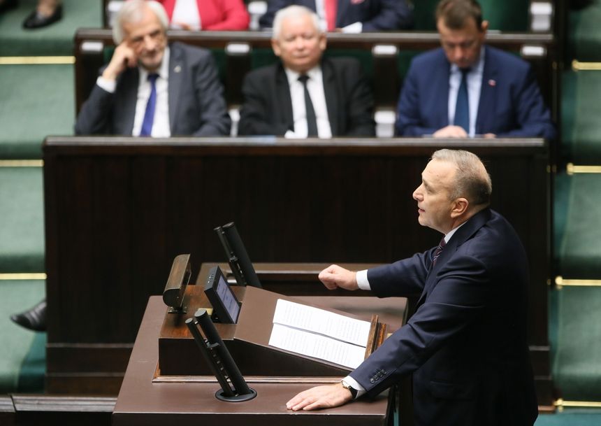 Debata nad wotum nieufności dla rządu, fot. PAP/Paweł Supernak