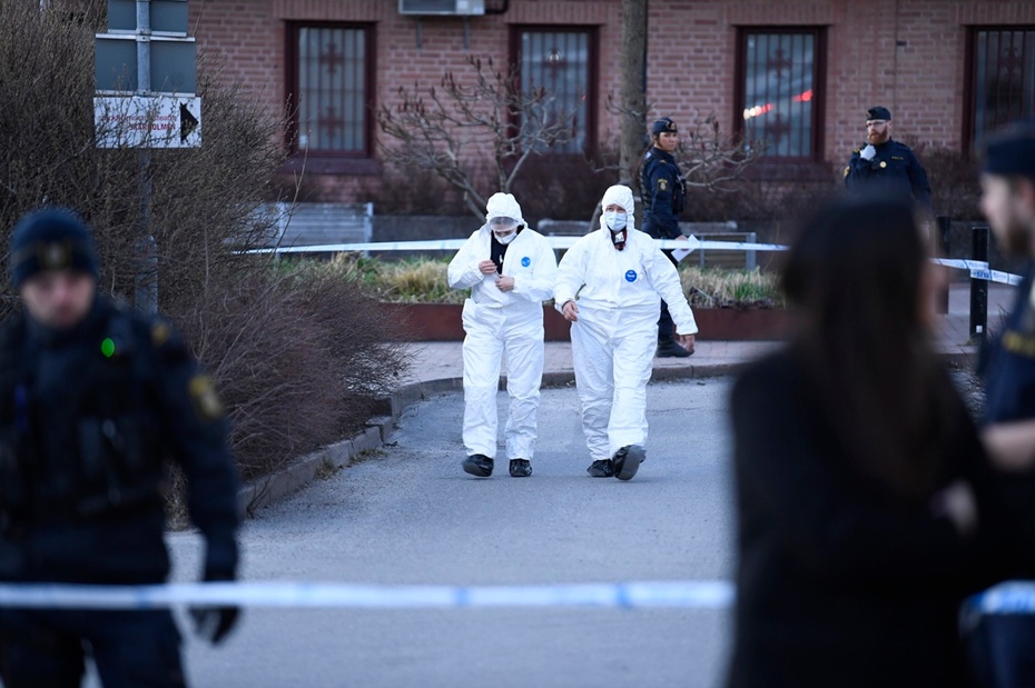 Polak zastrzelony w Szwecji. Bo zwrócił uwagę młodym ludziom. Fot. PAP/EPA/OSCAR OLSSON