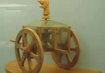 Model rydwanu z Muzeum Techniki w Londynie