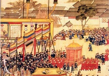 Cesarz Kangxi podczas uroczystej przejażdżki