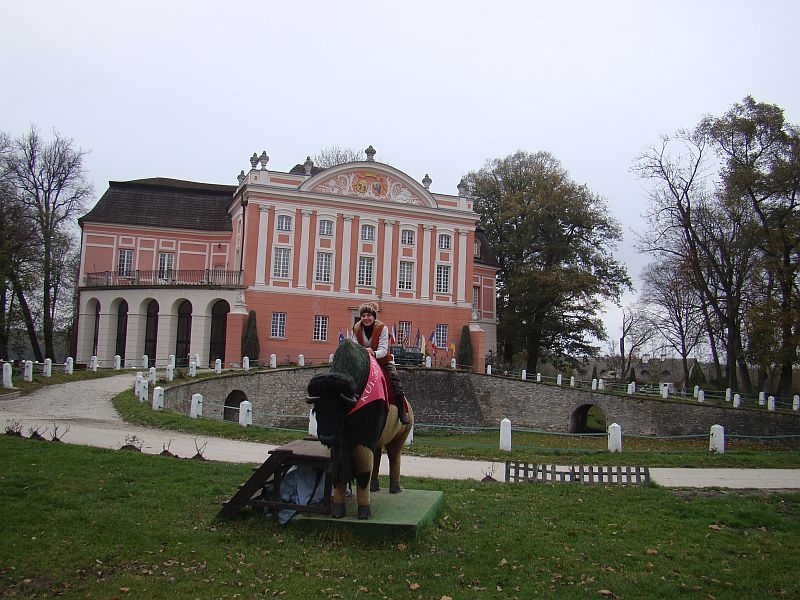 Pałac w Kurozwękach, woj. świętokrzyskie