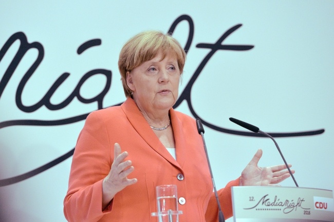 Angela Merkel. Fot. PAP