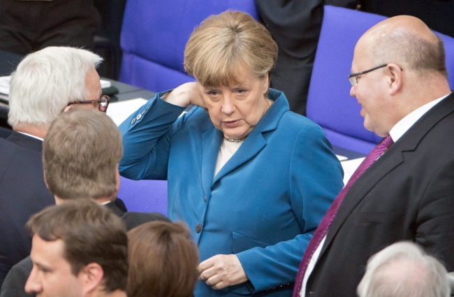 Kanclerz Angela Merkel. Fot. PAP/EPA