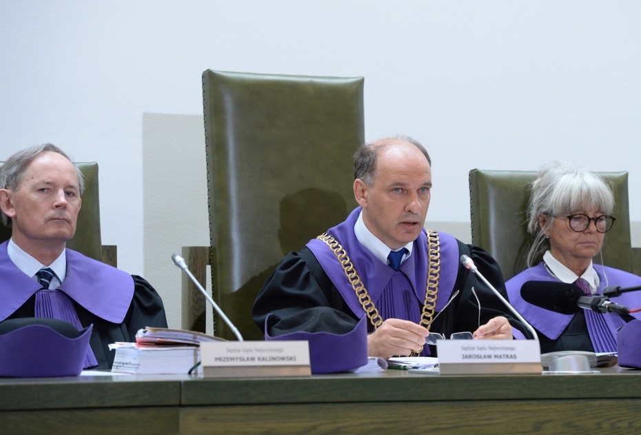 Sędziowie Sądu Najwyższego. Fot. PAP