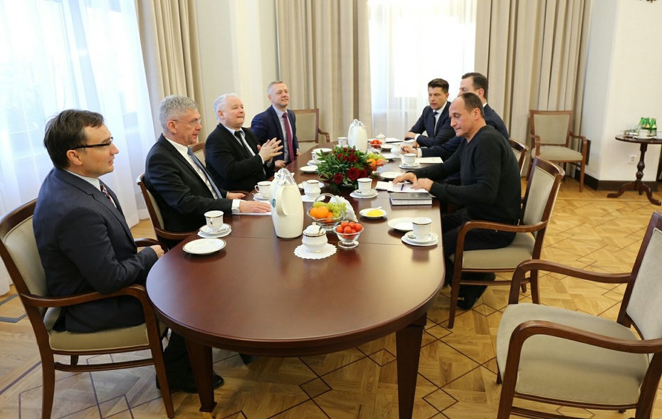 Spotkanie PiS i opozycji. Fot. Twitter
