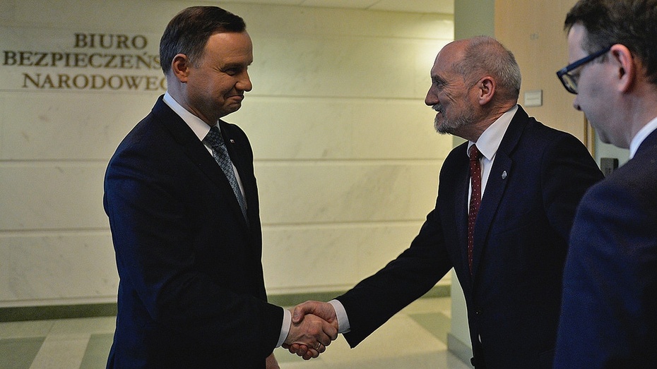 Andrzej Duda spotkał się z Antonim Macierewiczem pod koniec marca, fot. Flickr/MON