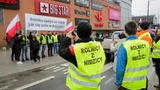 Protest rolników w Olsztynie. Fot. PAP/Tomasz Waszczuk
