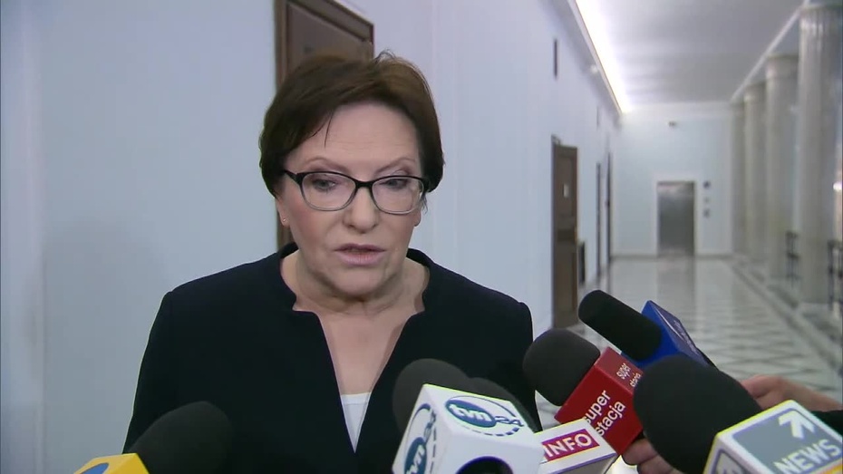 Ewa Kopacz została wezwana do Prokuratury Krajowej na przesłuchanie, fot. TVN24/x-news