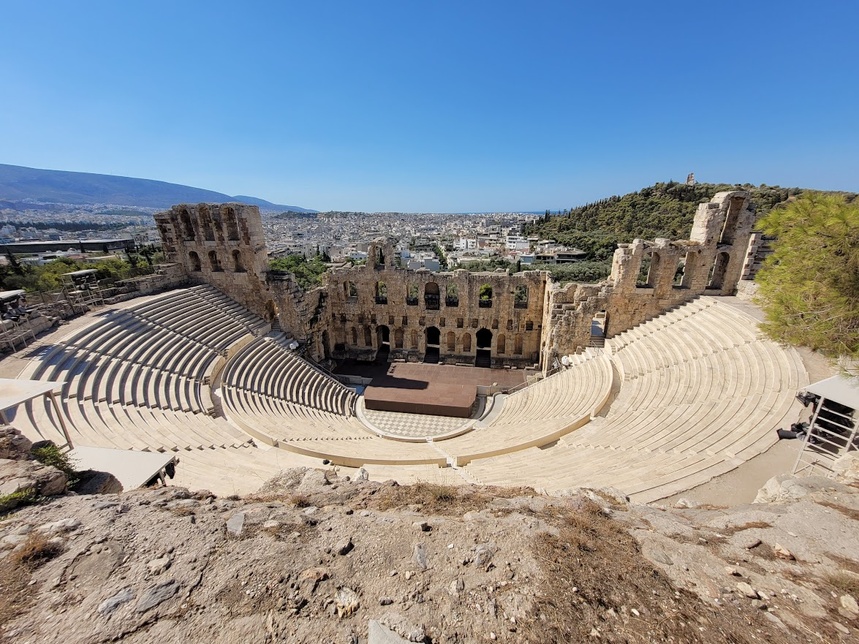 Odeon Heroda na Akropolu