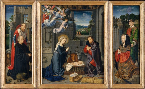 Gerard David, Narodziny Jezusa. ok. 1510–1515