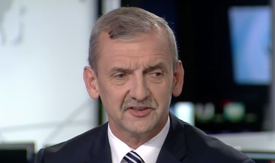 Stanisław Broniarz. fot. TVN24/kadr z filmu