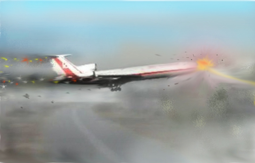Faza I
Lot nad ul.Kutuzowa.Samolot gubi mnóstwo części,wręcz rozpada się.
Pilot manewruje.Niestety,strzał w kokpit.