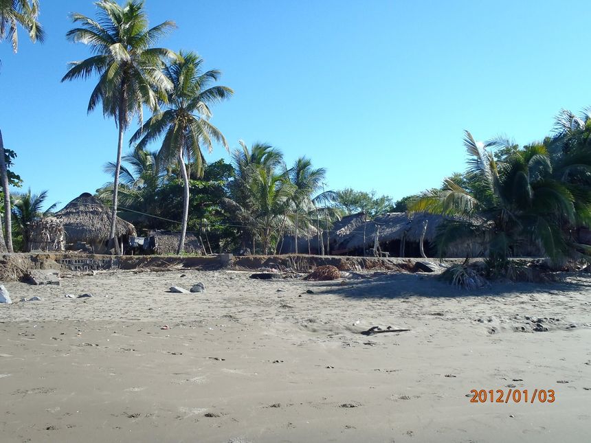 Plaża Jiquilillo. Ziem bez ziemi