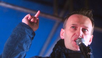 A. Navalnyj na wiecu, 2011.