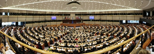 Sala plenarna PE w Brukseli. Photo: European Parliament