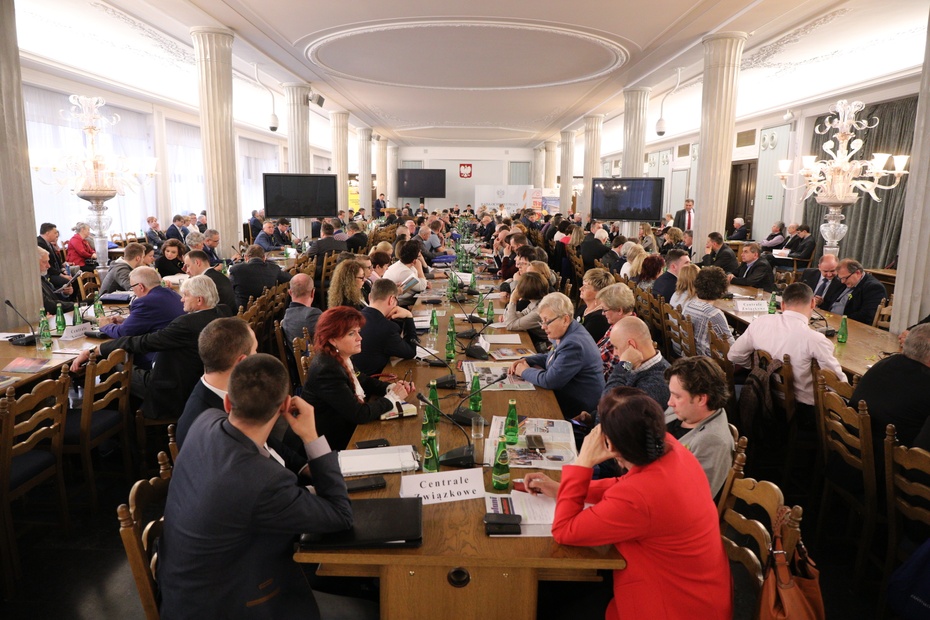 Uroczysta sesja Rady Ochrony Pracy (29.04.2017 Krzysztof Białoskórski)