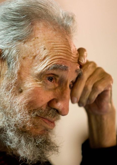 Fidel Castro na emeryturze. Źródło: PAP/EPA