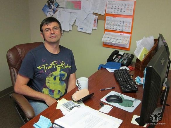 Aleksander Fiszenko, imigrant rosyjski, wlasciciel Arc Electronics Inc., dobrze prosperujacej firmy w Houston, TX, circa 2010