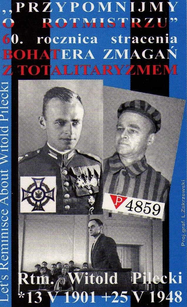 Fragment pocztówki akcji "Przypomnijmy o Rotmistrzu" z 2008 r.