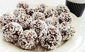 Szwedzkie chokladbollar