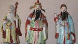 Gwiezdne bóstwa szczęścia: Shou (długie życie), Lu (dobrobyt) i Fu (szczęście)