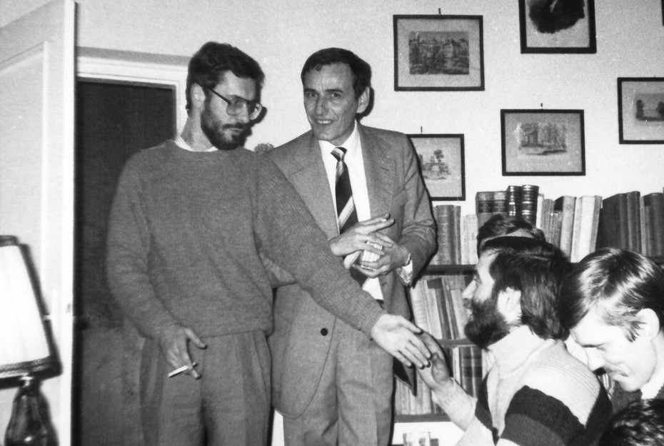 Zbigniew Romaszewski i Lech Dymarski, fot. arch. rodzinne Romaszewskich