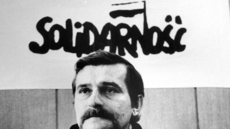 Lech Wałęsa, pierwszy przewodniczący NSZZ "Solidarność"