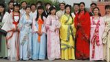 Hanfu współczesnie noszone przez młodzież uczelnianą na wyjatkowych uroczystościach 2