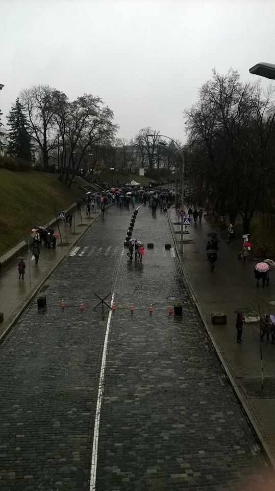 Zablokowana ulica Instytucka. Fot. Jakub Wojas