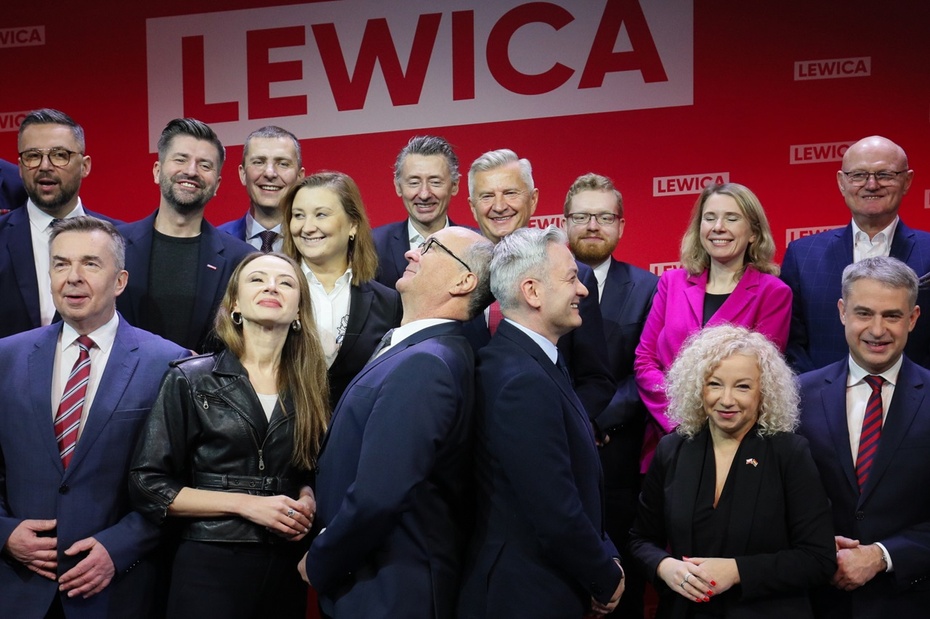 Lewica chce dbać o pluralizm w TVP. Fot. PAP/Paweł Supernak