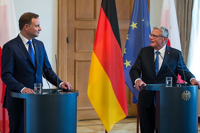 Andrzej Duda i Joachim Gauck. Fot. prezydent.pl