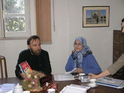 Dugin w Teheranie (2012)