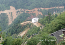 szkoła w Gao Jiao widziana z Zachodniej Góry