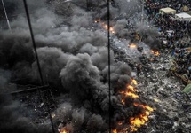 @ukrpravda_news Апокаліпсис у Києві - Фото AFP 20.02.2014