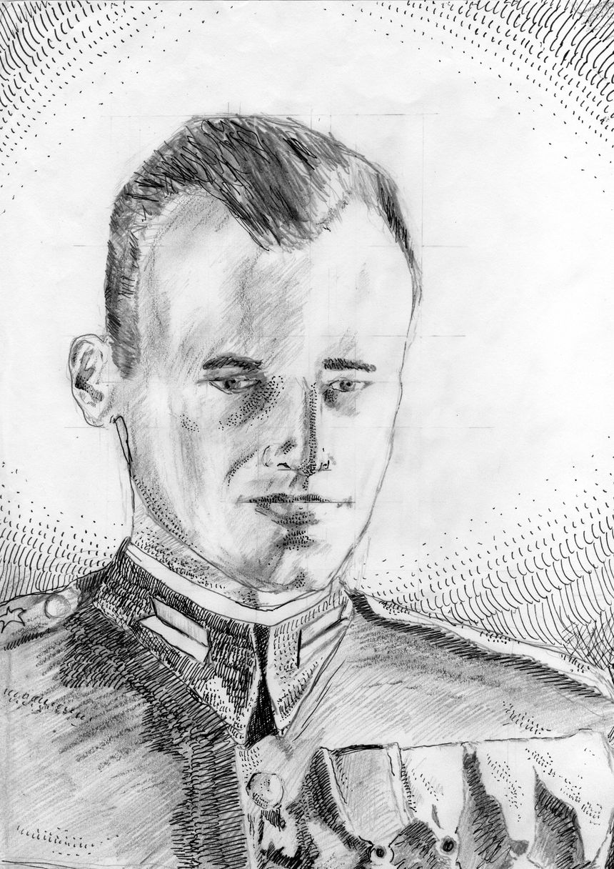 Portret Rotmistrza Grzegorz Kapiec