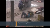Snajper trafil protestującemu przy ul. Hruszewskiego w nogę