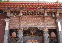 Świątynia Shennonga na Tajwanie, gdzie jest czczony jakom Król Yan Bóg Pięciu Ziaren