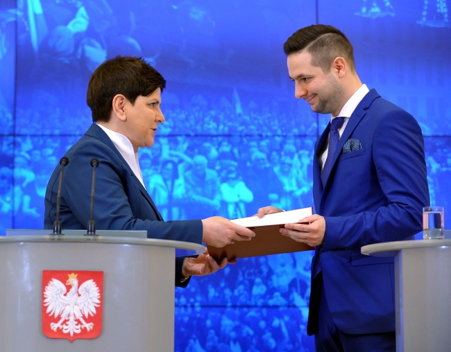 Premier powołała Jakiego na przewodniczącego Komisji weryfikacyjnej ds. reprywatyzacji. fot. PAP/Marcin Obara