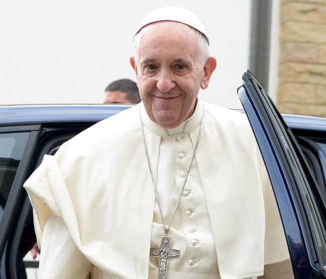 Papież Franciszek przed wyjazdem do Częstochowy, fot. PAP/Darek Delmanowicz