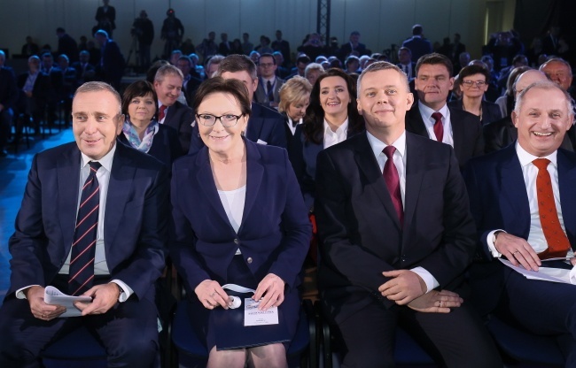 Oto szefowie "Gabinetu cieni" PO: Grzegorz Schetyna, Ewa Kopacz, Tomasz Siemoniak i Sławomir Neumann, fot. PAP/Paweł Supernak