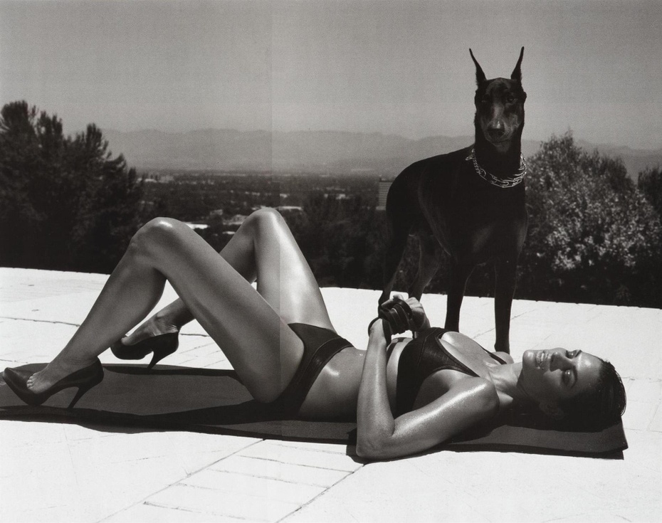 Helmut Newton, "Pages from the Glossies"