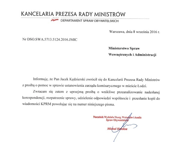 Co dalej? Czy PiS wprowadzi w Łodzi zarząd komisaryczny, czy po raz kolejny okaże się, że nie ma różnicy pomiedzy PO a PiS...